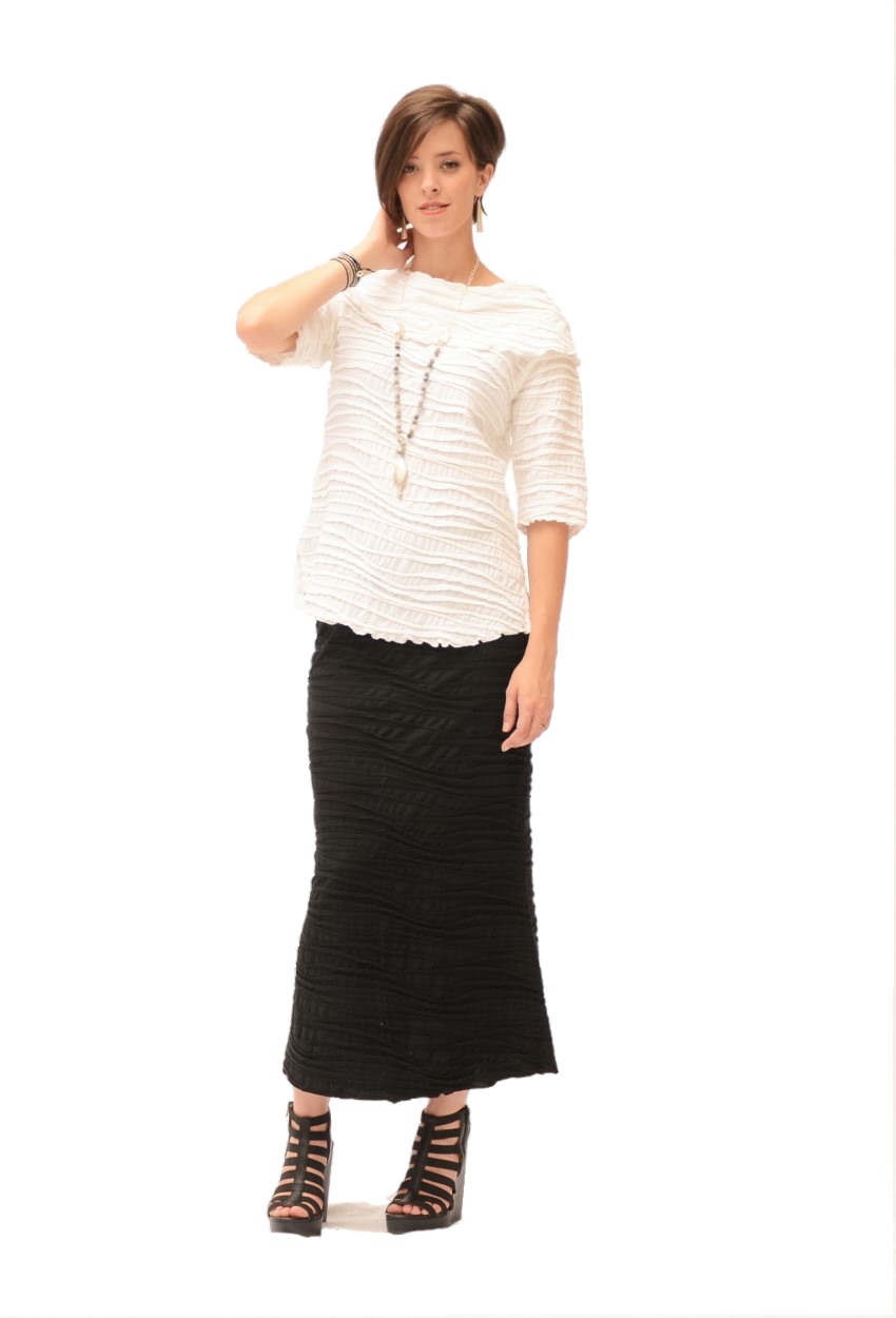 Long Flare Skirt