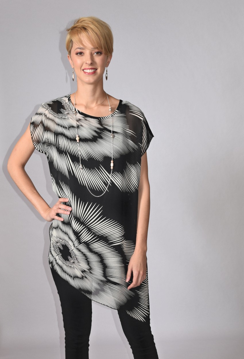 Starburst Slant Tunic