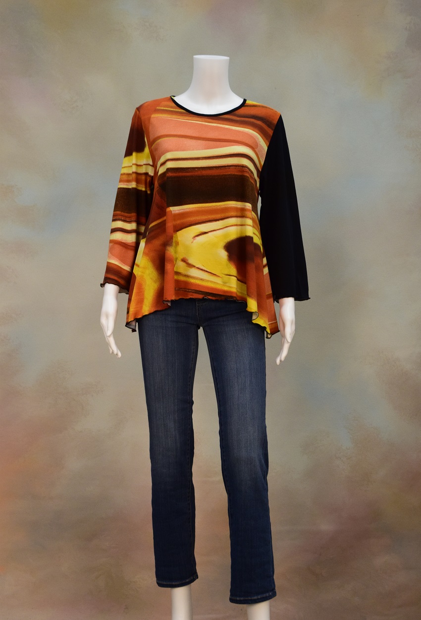 Sunset Knit Swing Pullover
